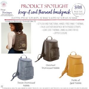Thirtyone Keep It Cool Thermal Backpack 